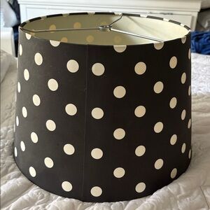 Chic Polka Dot Lampshade